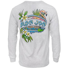 Ron Jon Cocoa Beach FL Fiesta Flamingo Long Sleeve Tee