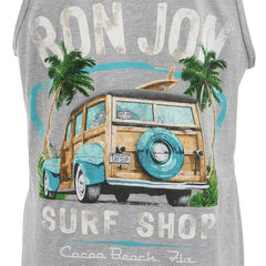 Ron Jon Cocoa Beach FL Distressed Back To Woody Tank