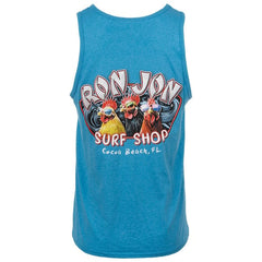 Ron Jon Cocoa Beach FL Triple Rooster Tank Top