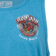 Ron Jon Cocoa Beach FL Triple Rooster Tank Top