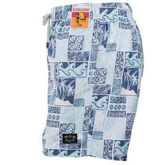 Endless Summer Ron Jon Aqua Designer Blues 17" Swim Volley