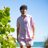 Endless Summer Ron Jon Impressed with Pink Short Sleeve Shirt
