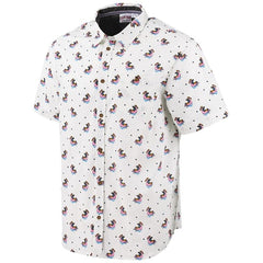 Ron Jon Men's Flamingo Float Short Sleeve Shirt