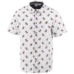 Ron Jon Men's Flamingo Float Short Sleeve Shirt
