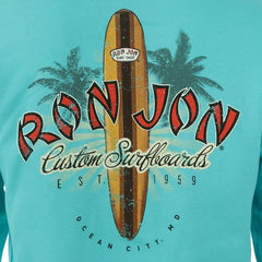 Ron Jon Ocean City MD Distressed New Longboard Hoodie