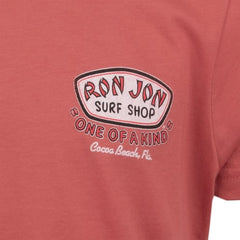 Ron Jon Kids Cocoa Beach FL Distressed Trusty Badge Tee