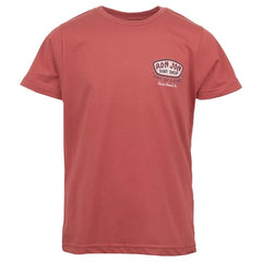 Ron Jon Kids Cocoa Beach FL Distressed Trusty Badge Tee