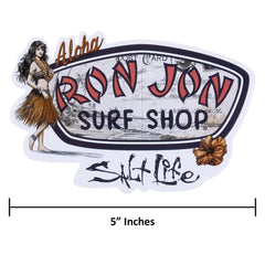 Ron Jon Salt Life Postcard Sticker