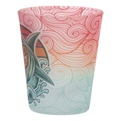 Ron Jon Shark Frosted 1.5 oz Shot Glass