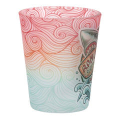 Ron Jon Shark Frosted 1.5 oz Shot Glass