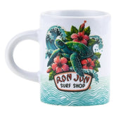 Ron Jon 3 oz Turtle Mini Mug