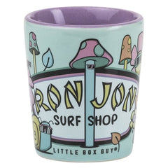 Little Box Guy Ron Jon Lost Garden 1.5oz Shot Glass