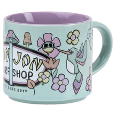 Little Box Guy Ron Jon Lost Garden 14oz Mug