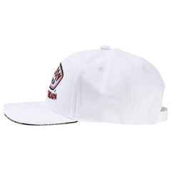 Ron Jon Panama City Beach FL White Full Badge Cap