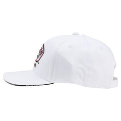 Ron Jon Ocean City MD White Full Badge Cap