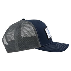 Ron Jon Navy Charcoal Marlin 112 Trucker Cap