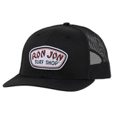 Ron Jon Black OG Badge 112 Trucker Hat
