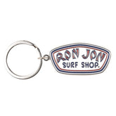 Ron Jon Badge Logo Beveled Keychain