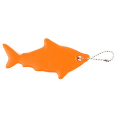 Ron Jon Orange Shark Floating Keychain