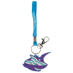 Ron Jon Shark Keychain With Strap