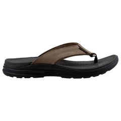 Ron Jon Men's Brown Leather Delray Sandals