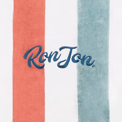 Ron Jon Coral 35" x 70" Textured Stripe Towel 2.0