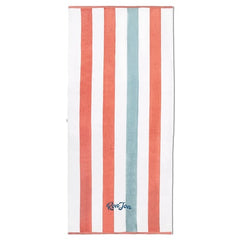 Ron Jon Coral 35" x 70" Textured Stripe Towel 2.0