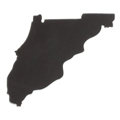 Ron Jon Florida State Map Magnet