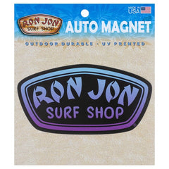 Ron Jon Blue Purple Fade Auto Magnet