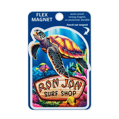 Ron Jon Swimming Turtle Flex Magnet