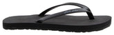 Ron Jon Women's Black Thin Strap Sandal