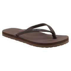 Ron Jon Women's Brown Thin Strap Sandals