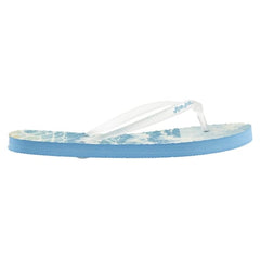 Ron Jon Women's Blue Zori Wave Sandals