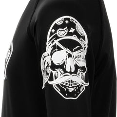 Ron Jon Kids Black Skull Long Sleeve Rash Guard