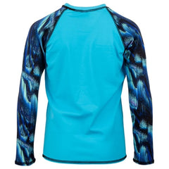 Ron Jon Kids Blue Long Sleeve Rash Guard