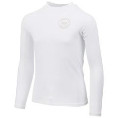 Ron Jon Kids White Vector Long Sleeve Rash Guard