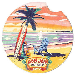 Ron Jon Paradise View Car Coaster