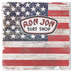 Ron Jon Flag Square Coaster