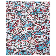Ron Jon Badges Throw - 50" x 60"