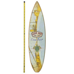 Ron Jon Cocoa Beach FL Turtle Map Wooden Sign