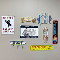 Ron Jon Beach Bum Metal Street Sign