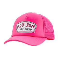 Ron Jon Kids Badge Pink Foamie Trucker Hat