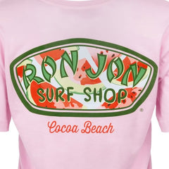 Ron Jon Women's Cocoa Beach FL Watermelon Badge Tee