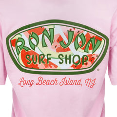 Ron Jon Women's Long Beach Island NJ Watermelon Badge Tee