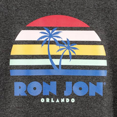 Ron Jon Women's Orlando FL Allana Stripe Crew Neck Pullover