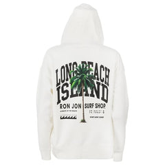 Ron Jon Women's Long Beach Island NJ Palm Tree Hoodie
