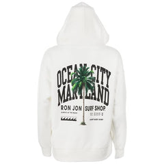 Ron Jon Women's Ocean City MD Palm Tree Hoodie