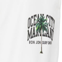 Ron Jon Women's Ocean City MD Palm Tree Flare Pants