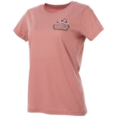 Ron Jon Women's Panama City Beach FL Distressed Hibiscus Badge Tee