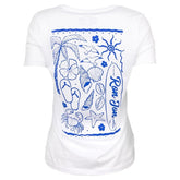 Ron Jon Women's Coastal Blues Tee